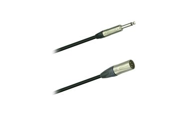 Dreitec 17360/SW Audio-Kabel 10m KL/XLRm Neutrik