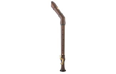 Moeck 2441 Flauto Rondo Knicktenor-Blockflöte Ahorn gebeizt barock Doppelklappe