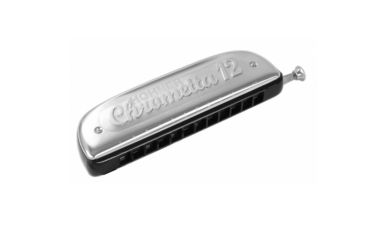 Hohner Mundharmonika Chrometta 12 C 48 Töne