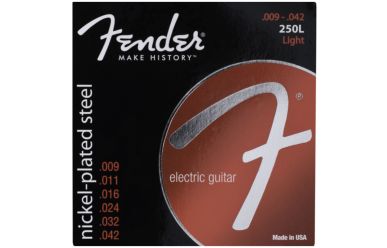 Fender 250L Super Nickel Plated Steel Light 09-42