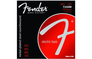 Fender 7250M Nickel Plated Steel 045-105