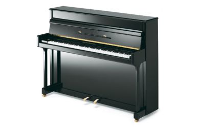 Grotrian Steinweg  111  Klavier  schwarz poliert inkl. Chrombeschläge/Pedal-Moderator