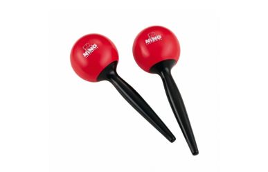 Nino Plastic Maracas, Rot 1 Paar