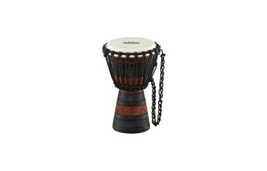 Nino African Style Wood Djembe Earth Rhythm Design 7"