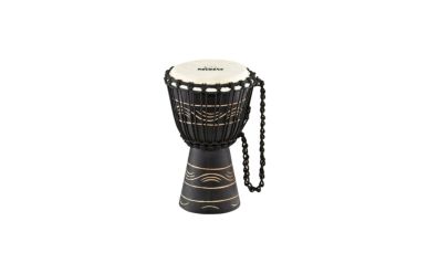 Nino African Style Wood Djembe Moon Rhythm Design 7"