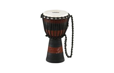 Nino African Style Wood Djembe Earth Rhythm Design 8"