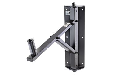 K&M 24120 Boxenwandhalter schwarz