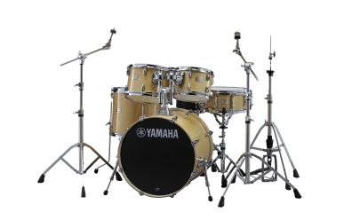 Yamaha Stage Custom  20/10/12/14" Natural Wood mit 6W Hardware