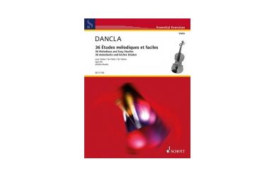 ED21126 Dancla 36 Études mélodiques et faciles op.84