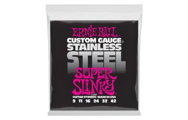 Ernie Ball 2248 Stainless Steel Super Slinky .009-.042