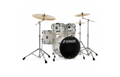 Sonor AQ1 Studio Drumset 20/10/12/14" inkl. Hardware Piano White, Showroom Modell