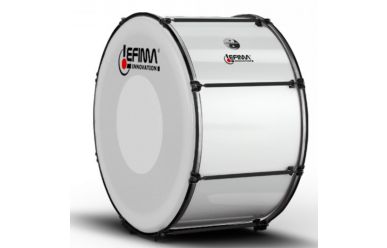 Lefima BMS 2614 Große Trommel 26x14" CarboStroke, weiss