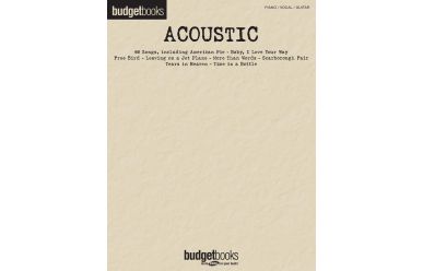 HL311857   Budget Books - Acoustic