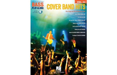 Hal Leonard Bass Play-Along Vol.32 Cover Band Hits