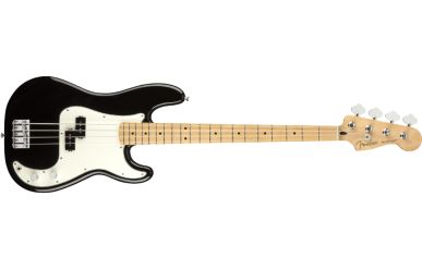 Fender Player Series Precision Bass, Black, Maple Fingerboard