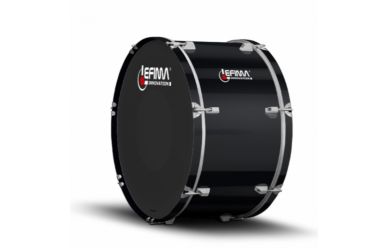 Lefima MB-BUL-2414-2HH Große Trommel 24x14" Ultra Leicht, schwarz