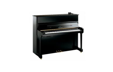 Yamaha P121 SH2 PEC Silent  schwarz poliert chrom Beschläge 