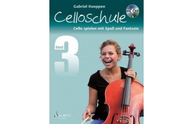 G.Koeppen  Celloschule 3   Cello spielen mit Spaß und Fantasie