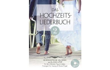 Das Hochzeitsliederbuch 2  20 romantische Melodien