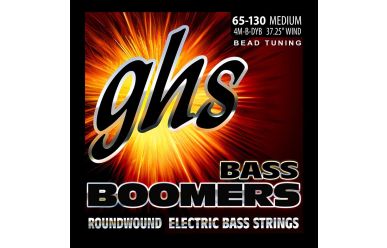 GHS 4M-B-DYB BEAD Tuned Medium 065-130 Bass Boomers