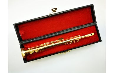 Gewa 980581 Miniaturinstrument Sopran-Saxophon im Etui