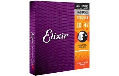 Elixir Nanoweb 11152 80/20 Bronze 12-String Light 010-047