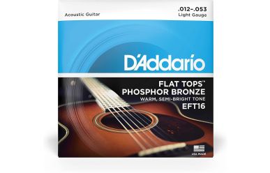 DAddario EFT16 012-053 Acoustic Flat Tops Phosphor Bronze