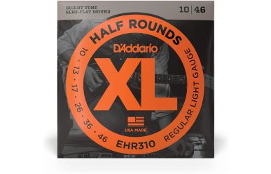 DAddario EHR310 010-046 Regular Light Half Rounds Satz
