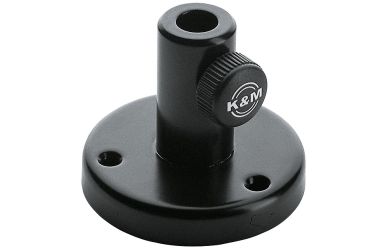K&M 23855 Tischflansch - schwarz