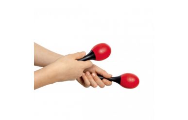 Nino Plastic Egg Maracas, Rot