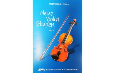 HAL550 Robert Pracht   Neue Violin Etüden  Heft1