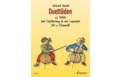 ED8781  G. Mantel  Duettüden 25 Stücke