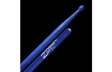 Zildjian Hickory Drumsticks 5A Blue, Wood Tip