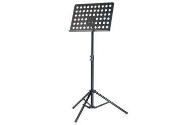 K&M 11899 Orchesternotenpult Lochplatte schwarz