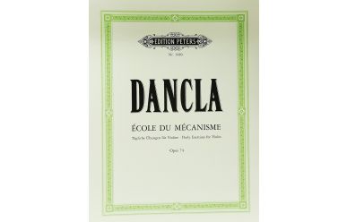EP1080  Dancla  Ecole du mecanisme Opus 74