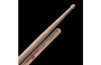 Vic Firth Hickory Drumsticks AJ3, Wood Tip