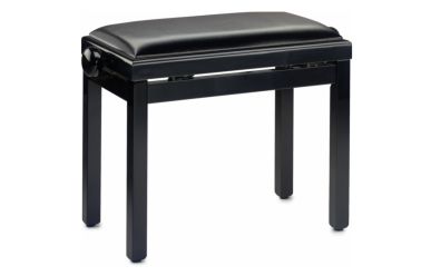 Homberg 305 PE  Klavierbank schwarz poliert