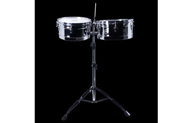 Headliner HT1314CH Timbales incl. Ständer 13&14"