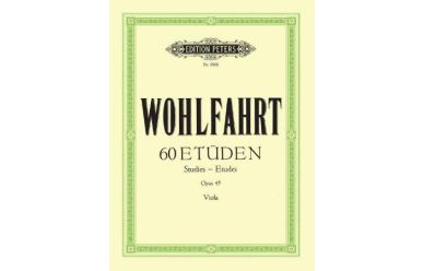 EP9166 Wohlfahrt 60 Etüden Opus 45 Viola