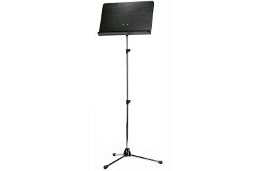 K&M 118/4 Orchesternotenpult Holzplatte schwarz 