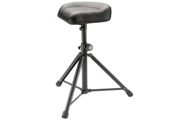 K&M 14052 Stehhilfe U-Profilfuß Leder schwarz
