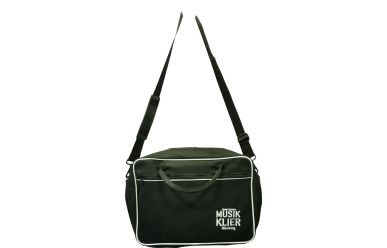Gewa Premium Notentasche schwarz mit Stickmotiv 