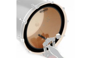 Evans BD18EMAD EMAD clear Bassdrumfell 18"