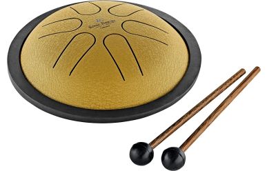 Meinl MSTD3G Sonic Energy Tongue Drum, Gold
