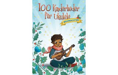 BOE8015  100 Kinderlieder für Ukulele - Weihnachten