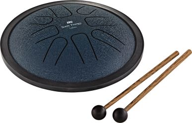 Meinl SSTD2NB Sonic Energy Mini Steel Tongue Drum, Navy Blue