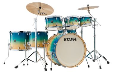 Tama CL72RS-PCLP Superstar Classic Shellset Caribbean Lacebark Pine Fade