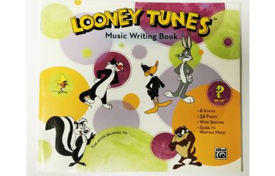 Looney Tunes Music Writing Book / Notenschreibheft