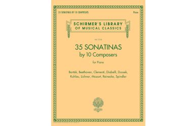 35 Sonatinas for Piano by 10 Composers 