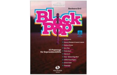 VHR3673 B.Ertl Block Pop 10 Popsongs für die Sopranblockflöte  